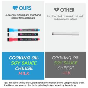 Feuille de <span class=keywords><strong>tableau</strong></span> blanc magnétique noir pour réfrigérateur Petit réfrigérateur <span class=keywords><strong>Tableau</strong></span> blanc magnétique pour cuisine - Product Image 4