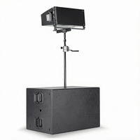Double enceinte active Line Array de 10 pouces FN-210AS, haut-parleur de scène amplifié avec subwoofer pour sonorisation de performance