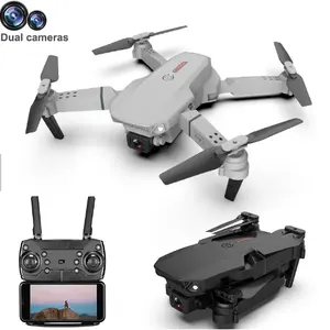 2023 सबसे अच्छा बिक्री E88 4k Hd मिनी कैमरा गबन के साथ वाईफ़ाई 1080p संचरण Fpv गबन गबन मुझे का पालन करें आर सी Quadcopter