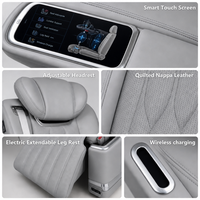 Siège de voiture en cuir de luxe haut de gamme personnalisé en gros avec design imperméable pour modifications de véhicules