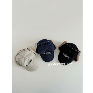 Casquette de baseball en velours côtelé avec doublure en polaire, chapeau unisexe automne-hiver pour couple, design bec de canard amincissant le visage - Product Image 3