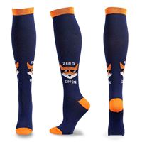 Chaussettes de compression unisexes pour la course à pied et le cyclisme en plein air, chaussettes de sport pour le gym, chaussettes de compression pour les infirmières, chaussettes de compression tricotées