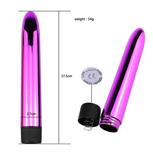 Venta al por mayor 7 pulgadas AV Bullet Multi colores vibrador para mujeres batería erótico G-Spot Dildo 10 modos de vibración lesbiana adultos juguetes sexuales - Product Image 5