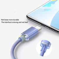 Cable de Datos USB Tipo-C de Nailon Trenzado de 120W para Carga Rápida, Duradero y de Alta Calidad para Computadora