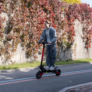 Trottinette électrique pliable pour adultes en alliage d'aluminium U1, pneus solides, étanche, 10 pouces, 250W, batterie au lithium 48V, vitesse rapide, contrôle par application - Product Image 2