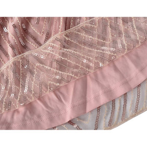 OEM su misura scintilles in maglia con paillettes e tunica Plus Size camicia Glitter da festa elegante ampia top donna matura camicetta estiva - Product Image 4