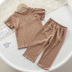Traje de Verano para Niñas, de Manga Corta, Ligero, de Dos Piezas, Estilo Princesa, de Seda Helada, Estilo Coreano, Traje para Aire Acondicionado, Nuevo 2026 - Product Image 5