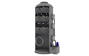 Un épurateur de HCl pour gérer une entrée de 20000M3/H avec une émission maximale de <span class=keywords><strong>2</strong></span> mg de HCl - Product Image 3