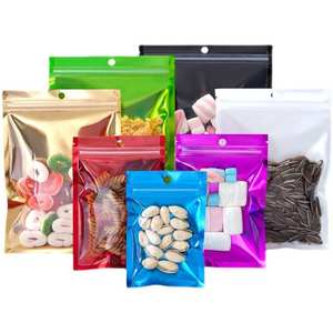 Sac à pain refermable à base plate en OPP+PET recyclable, avec poignée, pour emballage alimentaire, scellage pratique pour gâteaux, sushis, sucre, nouilles - Product Image 6