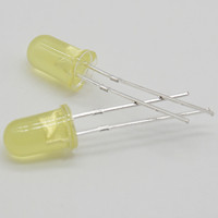 Mettez en surbrillance 5mm rond DIP LED rouge vert bleu jaune diode électroluminescente avec un grand prix bonne qualité ROHS longue durée fabricant