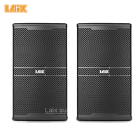 Système de sonorisation professionnel extérieur LAIX KP415 400 Watt avec haut-parleur de 15 pouces, 2 enceintes, matériau en bois