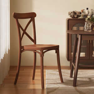 Silla de Resina Plástica Apilable de Diseño Moderno Nórdico para Exteriores, Colorida, de Polipropileno, para Restaurante y Cafetería - Product Image 1