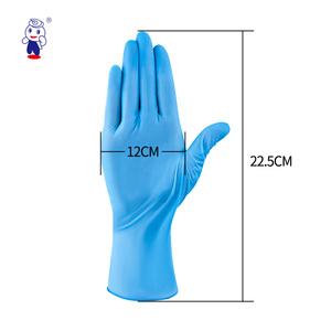 <span class=keywords><strong>Gants</strong></span> jetables en nitrile d'examen médical gratuits de poudre de nettoyage des aliments dentaires non stériles de haute qualité - Product Image 2
