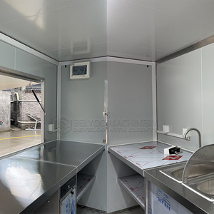 Remolque de Concesión Personalizado para Producción de Bebidas Callejeras con Mostrador Refrigerado - Product Image 5