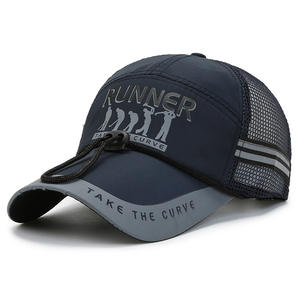 Casquette de baseball unisexe en maille respirante Evan avec ajustement réglable pour les sports de plein air, la course à pied, la pêche, le cyclisme, les voyages, chapeau d'été - Product Image 2