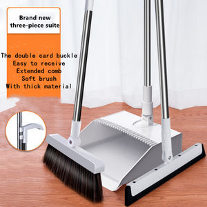 Vente en gros Lot de 3 balais pliants coupe-vent Balai, pelle à poussière et ensemble vadrouille - Product Image 6