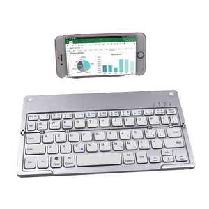 Wireless <b>Mini</b> Scissor <b>Keyboard</b> Portable Folding Tablet Foldable <b>Keyboard</b> Wireless <b>Keyboard</b> for Samsung Galaxy Z Fold 5 - Product Image 1