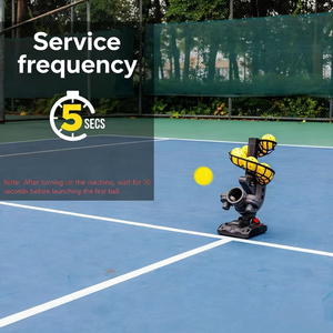 High Quality Durable Automatic <b>Pickleball</b> Training Machine <b>for</b> Children 9 <b>Ball</b> Capacity Adjustable Speed Arc Indoor/Outdoor Solo - Product Image 6