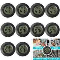 Digital LCD Thermometer Hygrometer Gauge Freezer Tester Temperature Sensor Humidity Meter Detector Monitor Indoor