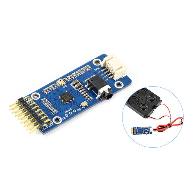 WM8960 audio CODEC module Stereo playback recording I2C interface supports STM32