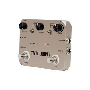 Rowin Guitar Looper Pedal with 2 Footswitch 11 Playback Types 10-Minute Recording 24-Bit Sampling Guitar <strong>Loop</strong> <strong>Station</strong> Pedal - Product Image 1