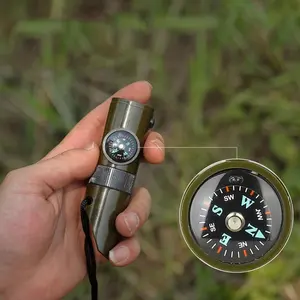Tragbarer Kompass Uhren armband Slip Navigation Kompass Handgelenk Camp Navigation Kompass Uhren armband Survival Tools