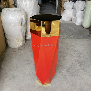 Florero alto <span class=keywords><strong>de</strong></span> lujo <span class=keywords><strong>para</strong></span> decoración del hogar/maceta grande <span class=keywords><strong>de</strong></span> oro <span class=keywords><strong>para</strong></span> exteriores, maceta <span class=keywords><strong>interior</strong></span> <span class=keywords><strong>de</strong></span> gran tamaño - Product Image 3