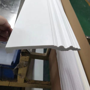 Плинтусы из полистирола высокой плотности настенные молдинги аксессуары для пола полистирол белый PS плинтус - Product Image 1