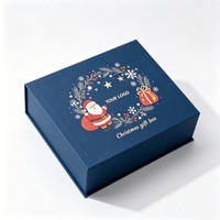 Boîtes cadeaux de Noël personnalisées avec logo, impression numérique, vente en gros de boîtes cadeaux de Noël, boîte cadeau cosmétique