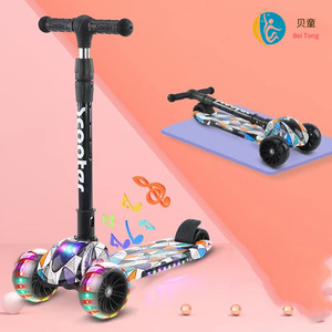 <span class=keywords><strong>Patinete</strong></span> Infantil 3 en 1 para Niños y Niñas de <span class=keywords><strong>6</strong></span>+ <span class=keywords><strong>Años</strong></span>, con Pedales, Asiento y Carrocería de Plástico, 3 Ruedas - Product Image 2