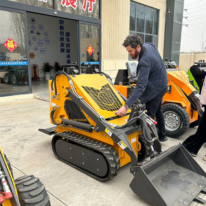 CE EPA รถตักขนาดเล็กรองรับ480เบนซินดีเซลสำหรับสวนบ้านส่งฟรีด้านหน้ารถตักดินมอเตอร์น้ำมันหอมระเหย - Product Image 2