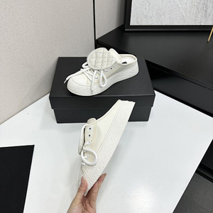 Zapatos casuales de mujer de suela gruesa con cordones, estilo nuevo de verano 2025 de alta gama, con correa para mochila, bolsa para llaves, sandalias tipo chancla, de una sola pieza. - Product Image 2