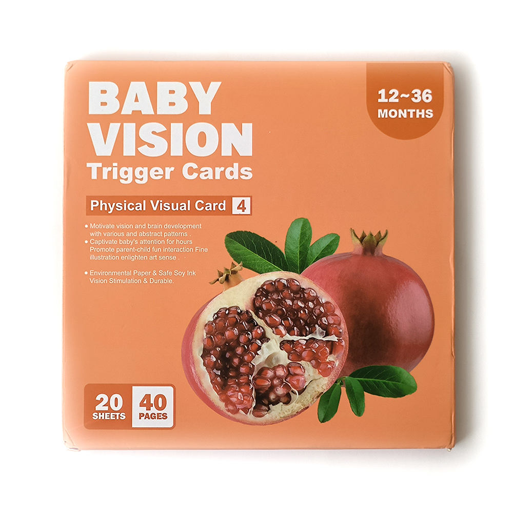 Frutas tarjetas flash