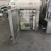 Four à fumage électrique automatique professionnel - Utilisation commerciale - Acier inoxydable - Puissance 27 kW - Protection multifonctionnelle