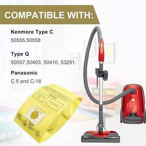 <span class=keywords><strong>Bolsas</strong></span> de Aspiradora 50403 <span class=keywords><strong>para</strong></span> <span class=keywords><strong>Kenmore</strong></span> Tipo C/Q, <span class=keywords><strong>Kenmore</strong></span> 50403 50555 50558 50557 50410 53291, <span class=keywords><strong>Bolsas</strong></span> de Polvo Desechables <span class=keywords><strong>para</strong></span> Aspiradora - Product Image 5