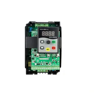 2.2kw Transistor Type 3 Phase input / output 380V VFD drive Frequency Converter inverter 50/60hz for speed control