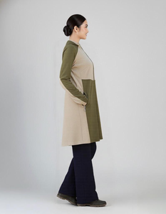 Kilang Jahit Pukal OEM Muslimah Casual Sports Hoodie Labuh Set Breathable Knitted Fabric Ex-factory Price Menutup Aurat OEM - Product Image 3