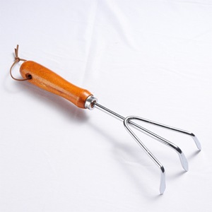 <b>Garden</b> Hand Tools 3 Piece Set Stainless Steel Shovel <b>Fork</b> Rake Rust Resistant For Home <b>Garden</b> Potted Plants - Product Image 3