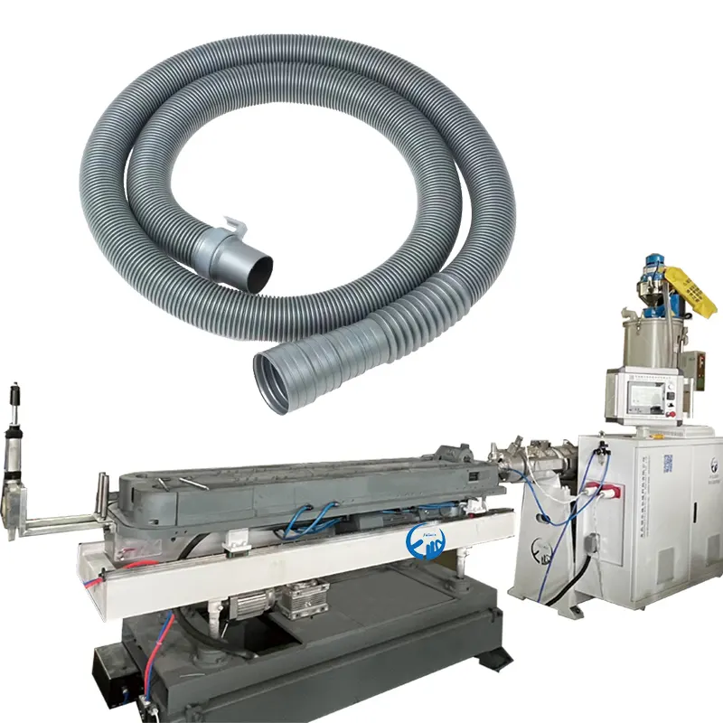 Machine ondulée en plastique de tuyau de machine flexible de fabrication de conduit pour produire des tuyaux de sortie de climatiseur