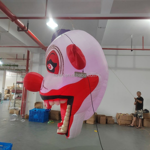 Cabeza de <span class=keywords><strong>Payaso</strong></span> Inflable Gigante para Publicidad con Tela Oxford, Luz LED y Control Remoto, Fácil de Instalar para Uso en Exteriores en Halloween - Product Image 3