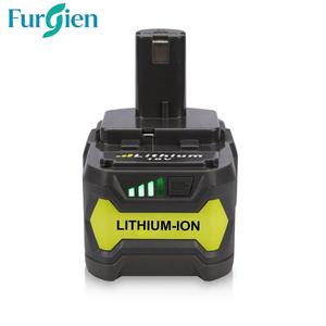 Batería de Litio Cilíndrica de Repuesto de 18V con Certificación CE, Más de 500 Ciclos, Compatible con <span class=keywords><strong>Ryobi</strong></span> P107/P108 para Taladro Eléctrico - Product Image 1