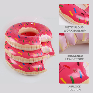 Bán Hàng Nóng Trung Quốc Nhà Sản Xuất Donut Bơi Vòng PVC <span class=keywords><strong>Inflatable</strong></span> Bé Hồ Bơi Float Vòng Nhẫn Đảng Đồ Chơi Cho Người Lớn - Product Image 4
