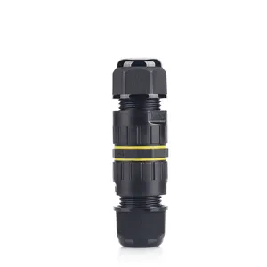 Weichat Hot Sale M25 Underwater Outdoor Led Lighting Silicone Coil Filled Wire Connecting IP68 Waterproof Connector