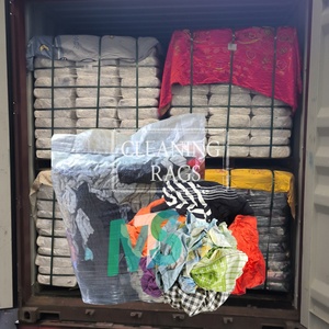 ผ้าเช็ดทำความสะอาดผ้าฝ้ายคุณภาพสูง ผ้าฝ้ายนำกลับมาใช้ใหม่ ผ้าเช็ดทำความสะอาดอุตสาหกรรม - Product Image 1