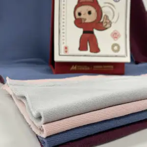 चीन कारखाने का नया डिजाइन कपास/मोडल टेरी ऊन कपड़े बुना हुआ कपास कपड़े के कपड़े के लिए कस्टम प्रदान करते हैं