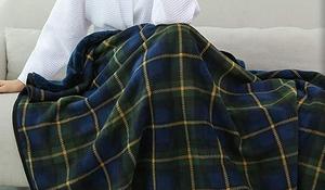 Khăn Choàng Vải Flannel Lông Cừu Mịn In Hình Phía Trước Mở Khăn Choàng Áo Choàng Áo Choàng Chăn Nhẹ Áo Choàng Thoải Mái Có Nút - Product Image 4