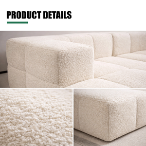 <span class=keywords><strong>Sofa</strong></span> Modular Tanpa Bingkai, <span class=keywords><strong>Sofa</strong></span> Seksional Vakum, <span class=keywords><strong>Sofa</strong></span> Bentuk L untuk Apartemen, Ruang Tamu, Ruang Sempit - Product Image 4