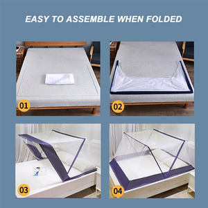 2023 Offre Spéciale nouveau Portable rapide pliant Anti-moustique maison lit literie décoration adulte moustiquaire - Product Image 5