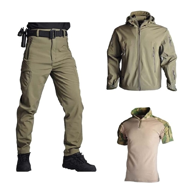 OEM ODM Soft Training Jacket Outdoor Clothing Hunting Jacket/pants Camouflage Shirt