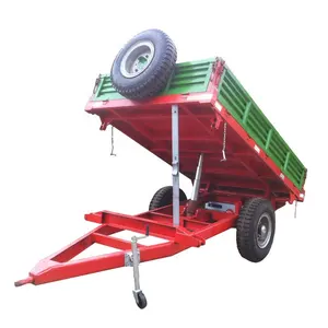 7CX-3 hydraulic tipper trailer for tractor 3ton farm tractor trailer